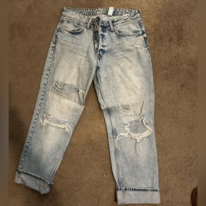 H&M ripped jeans.